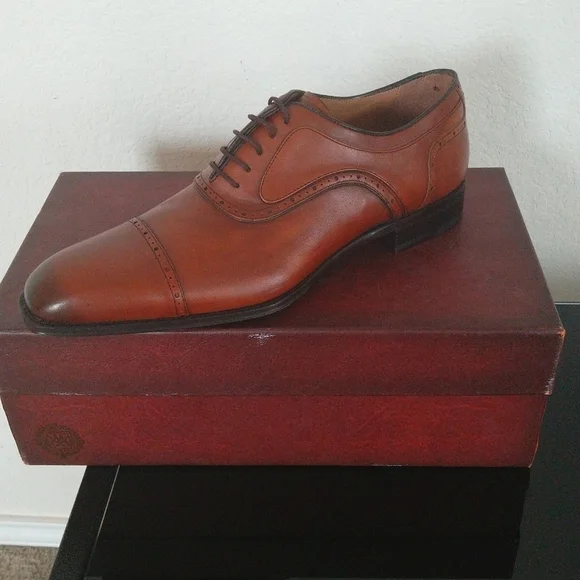 Mezlan | Shoes | Mezlan Mens 5893 March Oxford Tan Lace Up  display picture 1